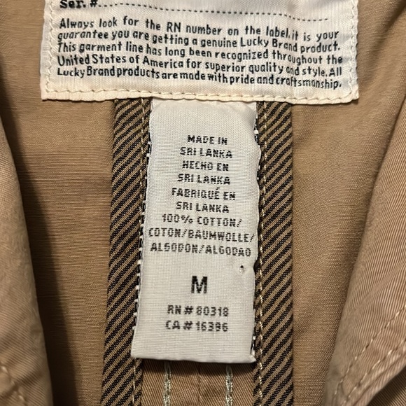 Lucky Brand Utility Jacket Size M - Picture 8 of 10